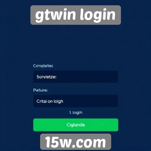 Como criar uma conta no gtwin login