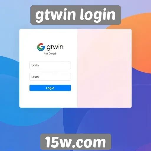 Mudanças recentes na interface do gtwin login